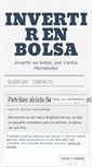 Mobile Screenshot of blogbolsa.net